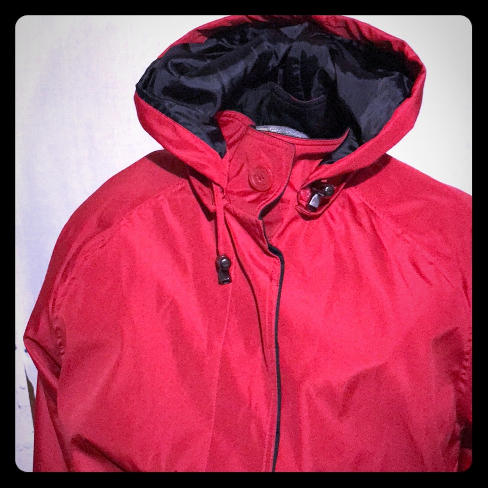 EUC full length lined raincoat